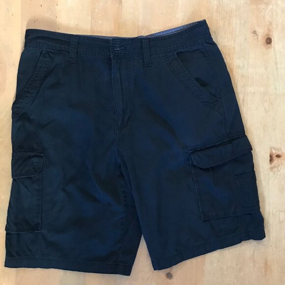Airwalk Men’s Cargo Shorts Black – Size 36 - Picture 1 of 3